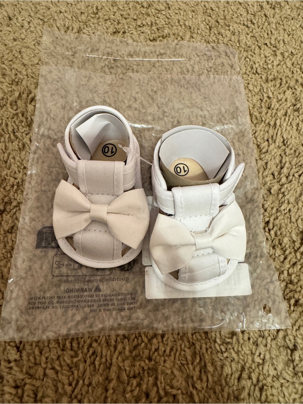 Bundle of 5 Baby Infant Girl Shoes